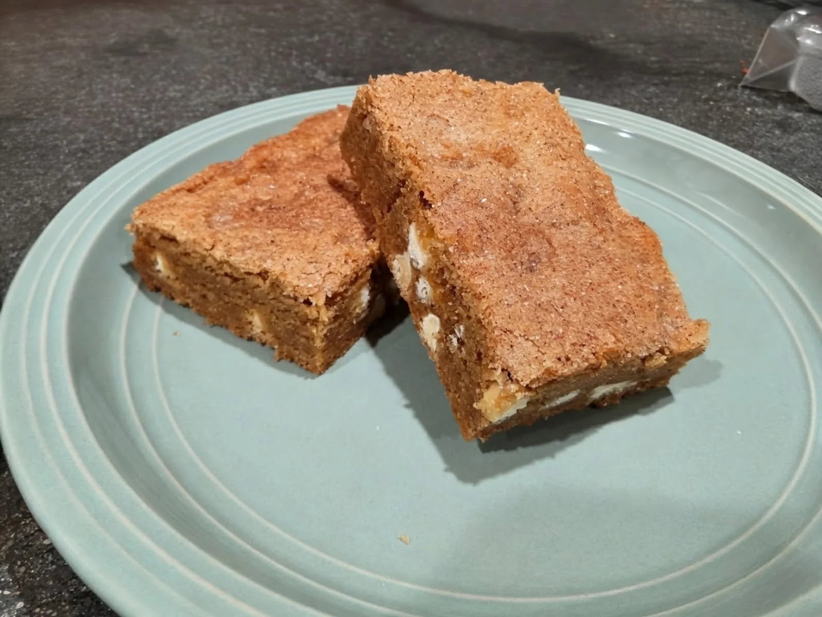 Chai Spiced Blondies