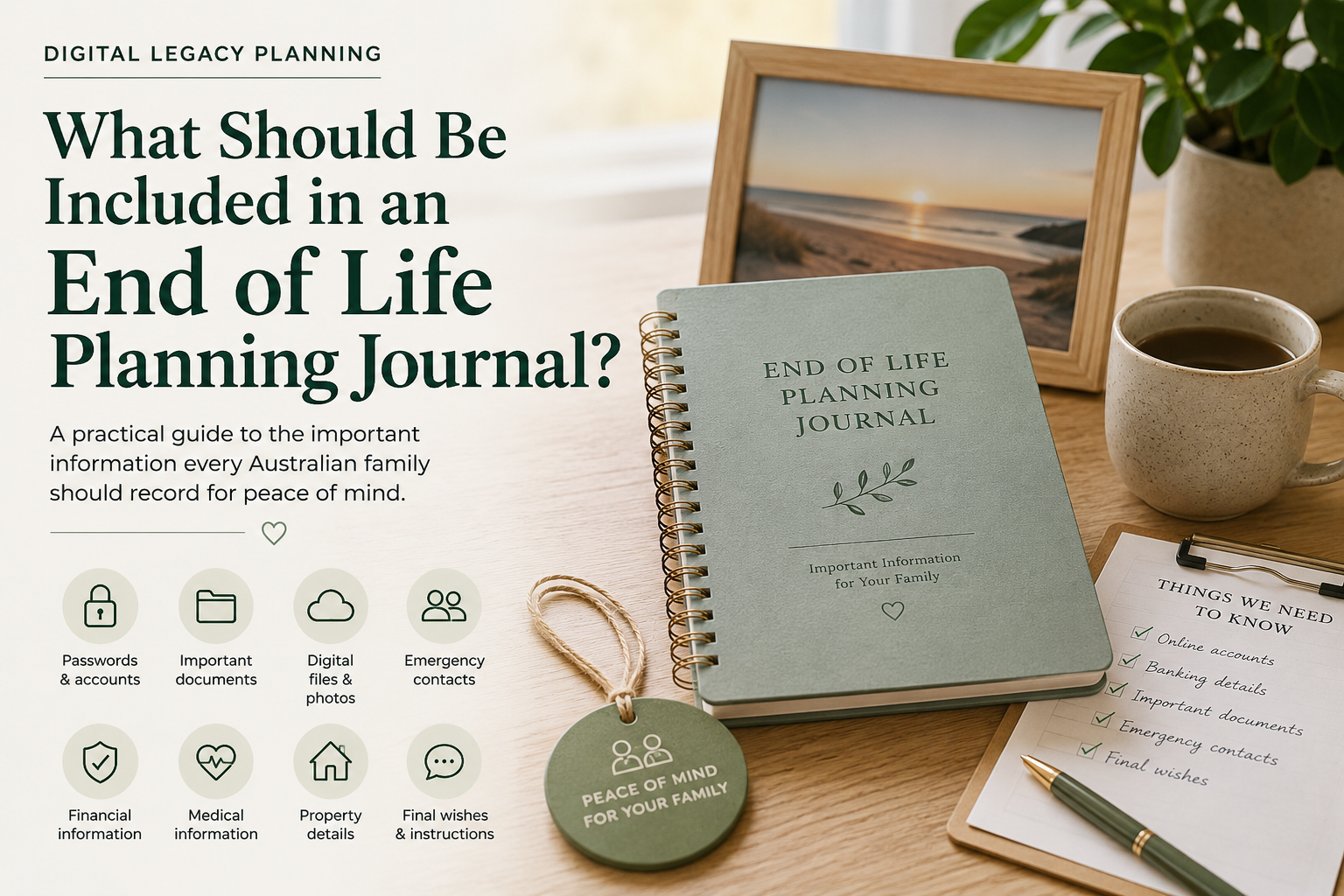 What Should Be Included in an End of Life Planning Journal?