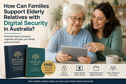 How Can Families Support Elderly Relatives with Digital Security in Australia?