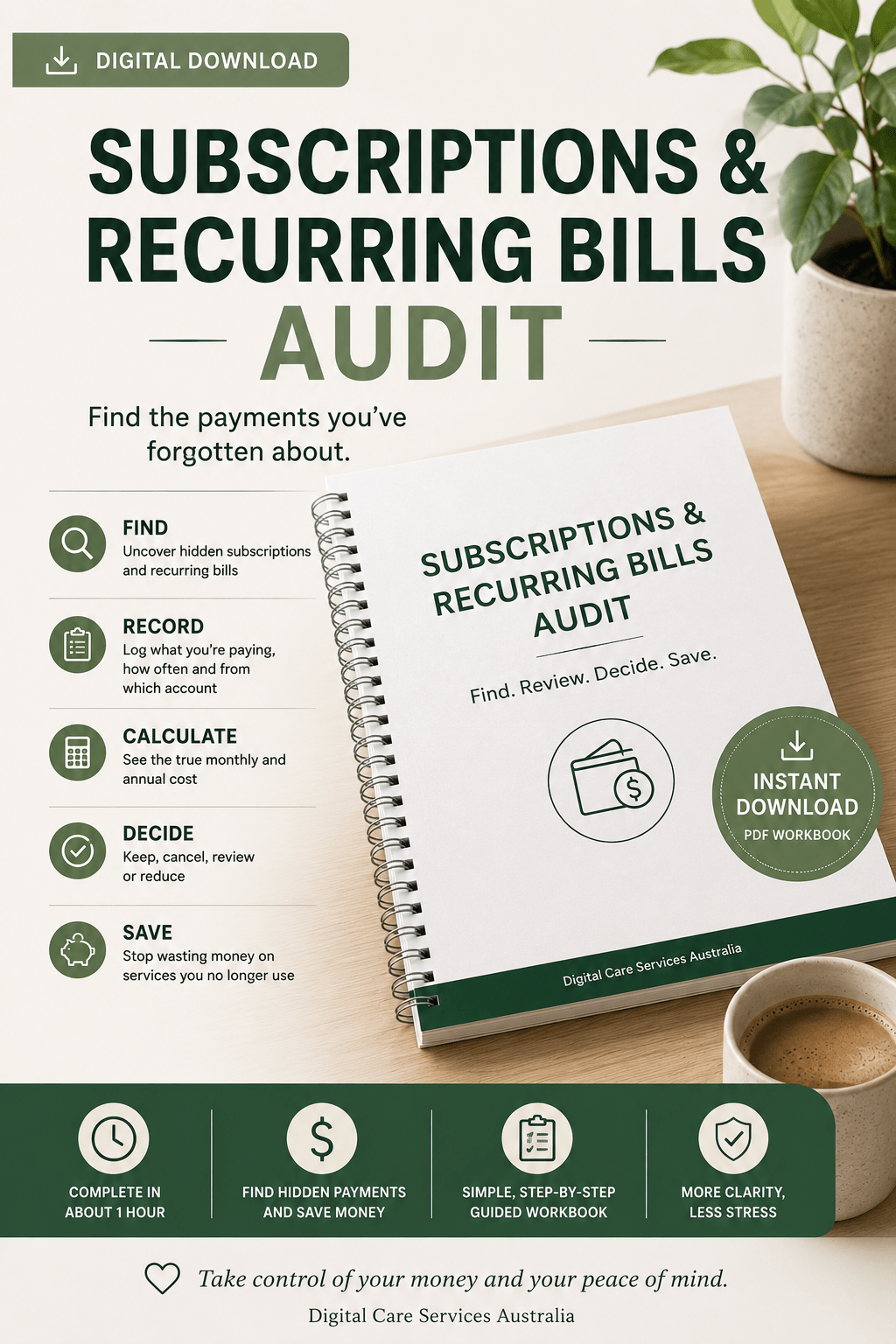 The Subscription & Recurring Bills Killer