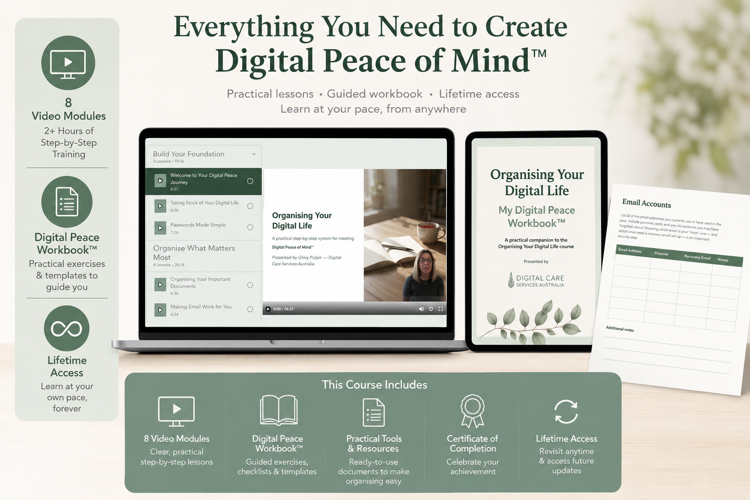 Organising Your Digital Life™ Online Course