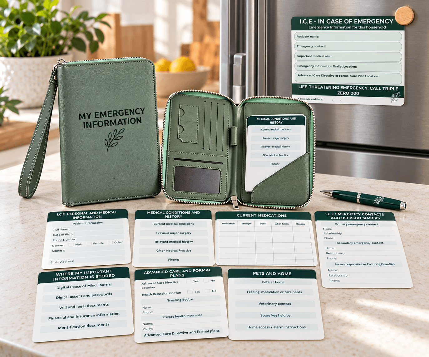 Emergency Information Wallet