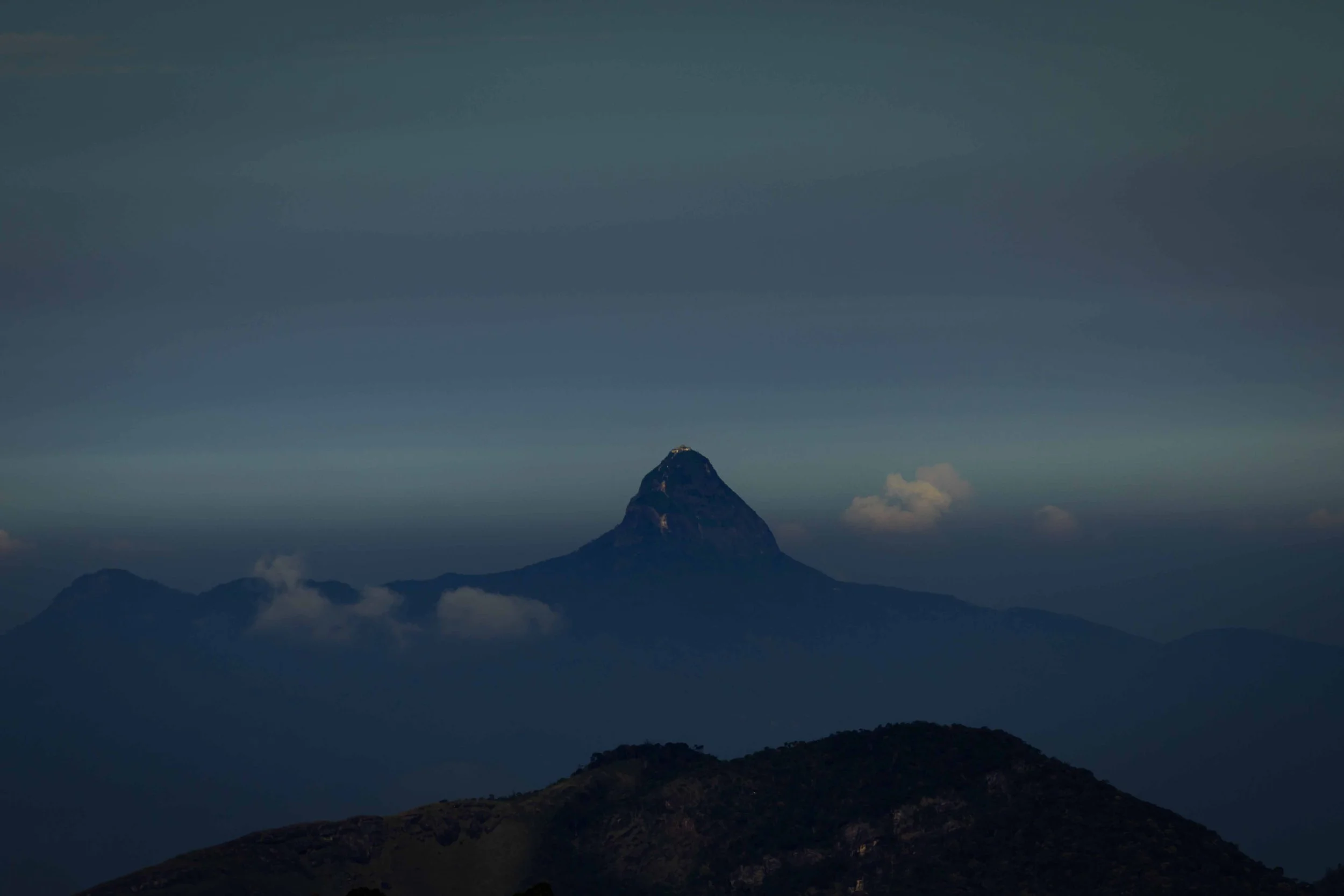 Adama peak view from Horton Plains National Park