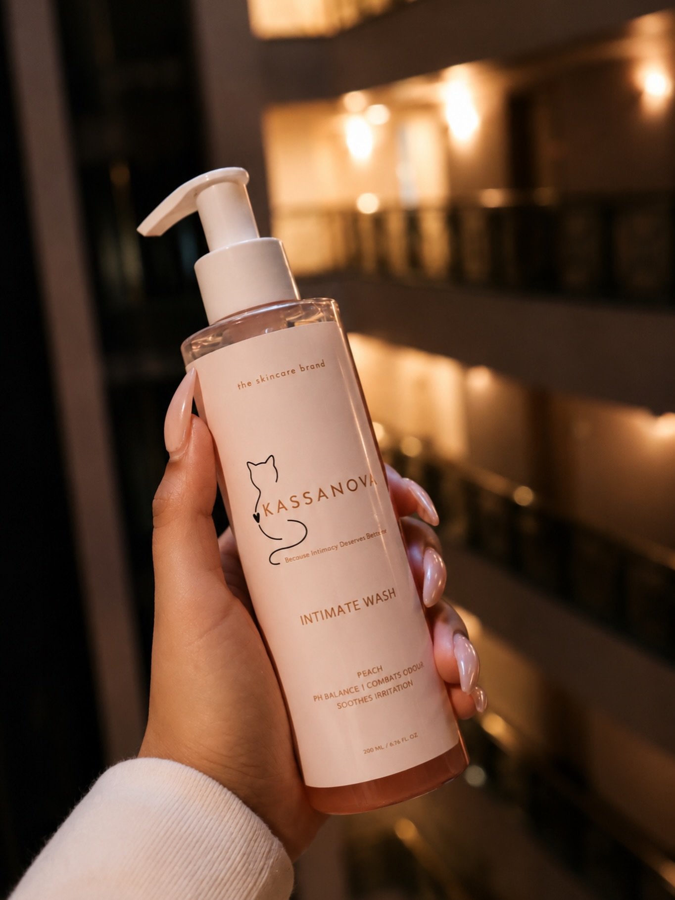 POV: You&rsquo;ve found the product you&rsquo;ll never want to be without. 🩷

Soft on your skin.
Beautiful in your routine.
Made for your confidence.

Discover the Peach Silk Intimate Wash. 

#kassanova #intimatecare #femininewash #australianowned