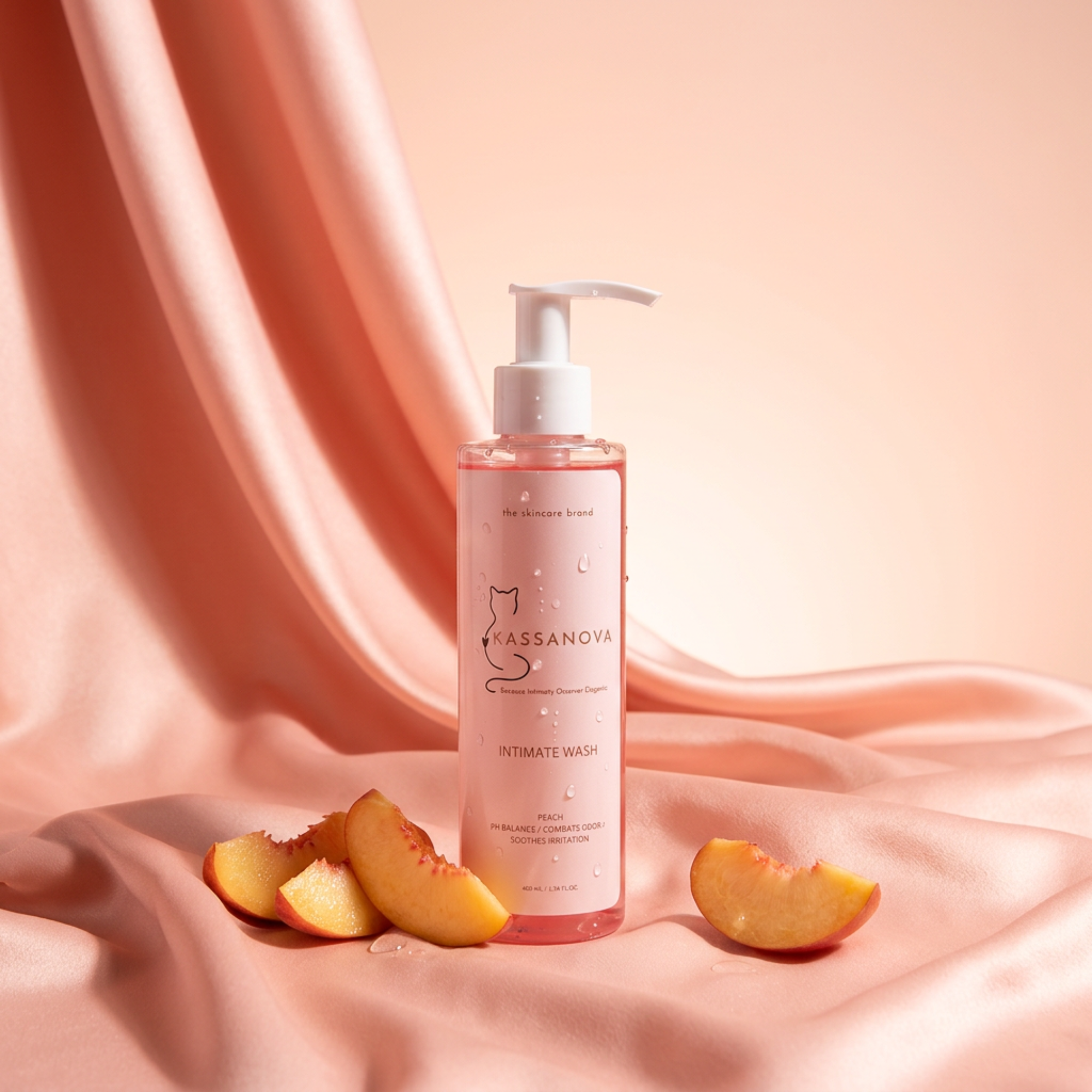 Peach Silk Intimate Cleansing Gel