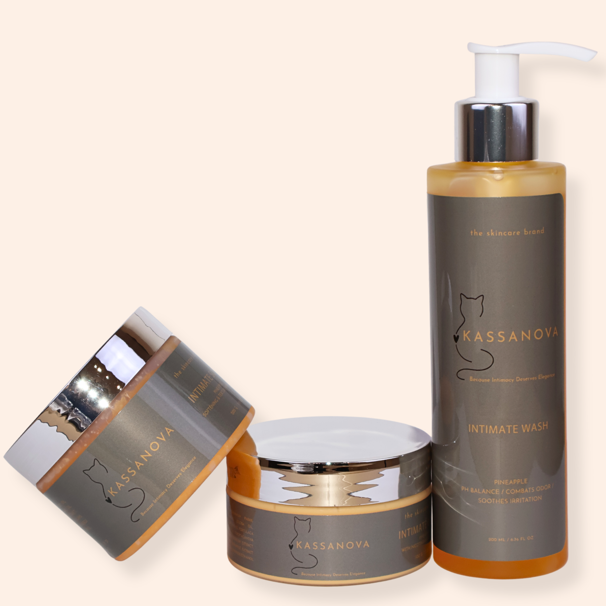Pineapple Velvet Ritual Set