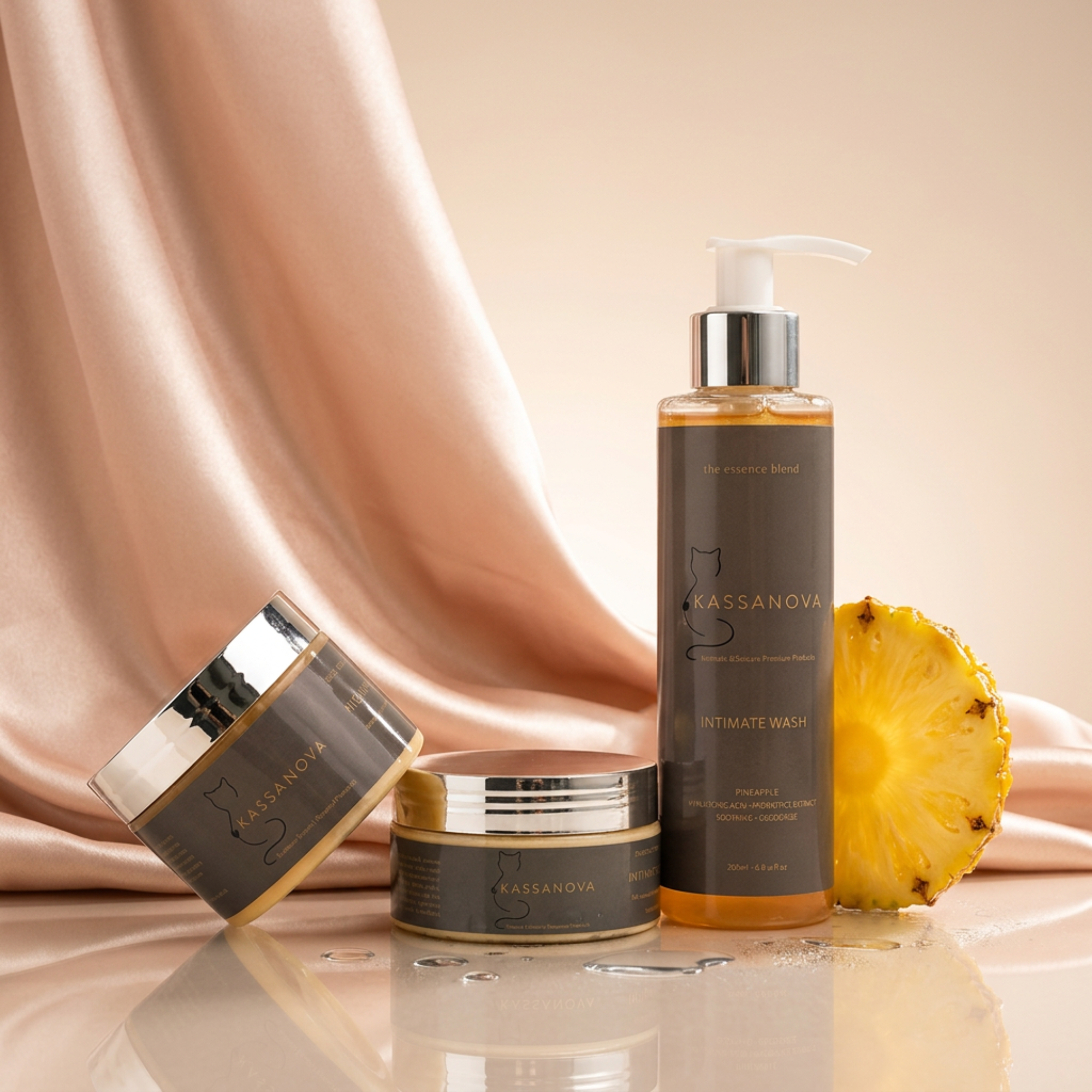 Pineapple Velvet Ritual Set