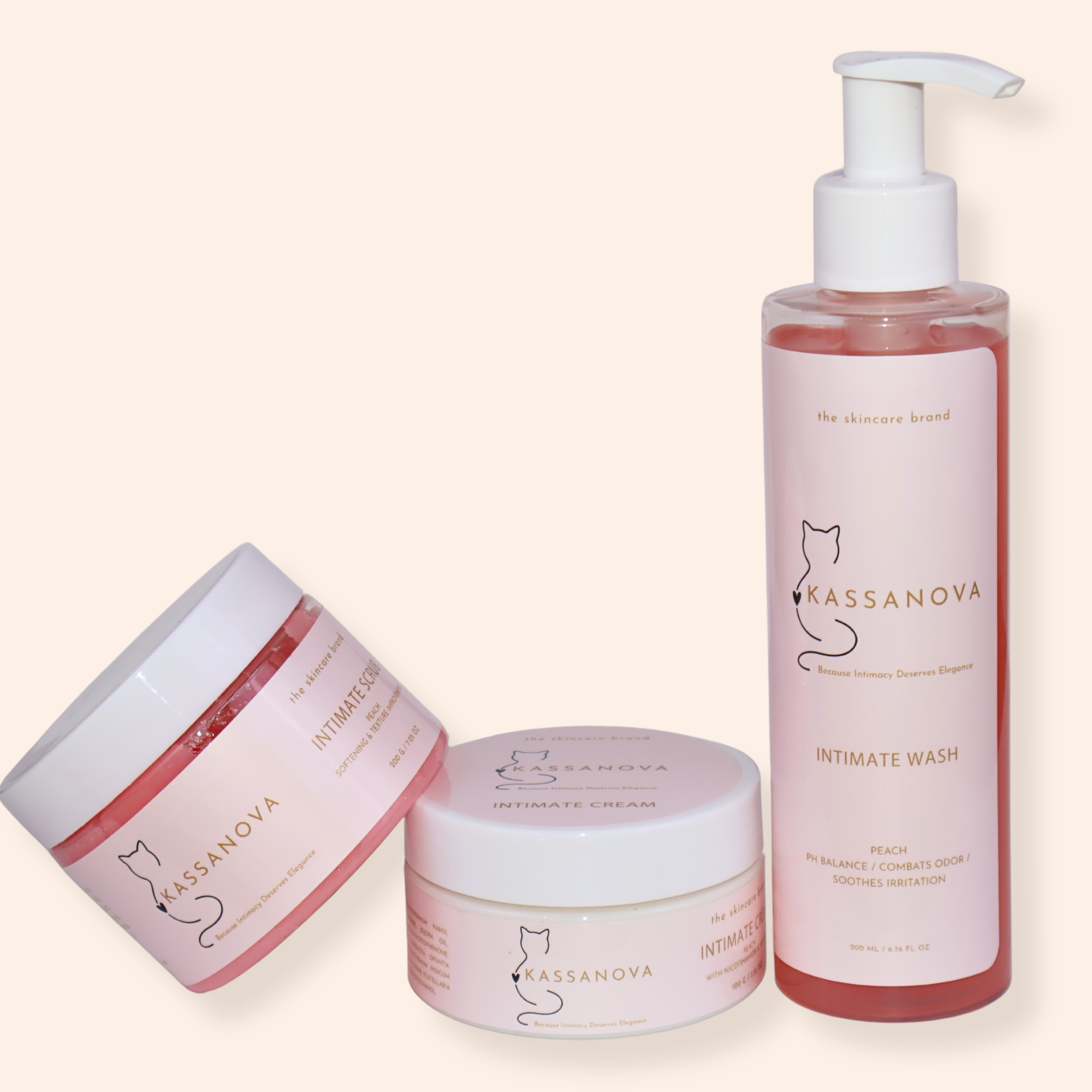 Peach Silk Ritual Set