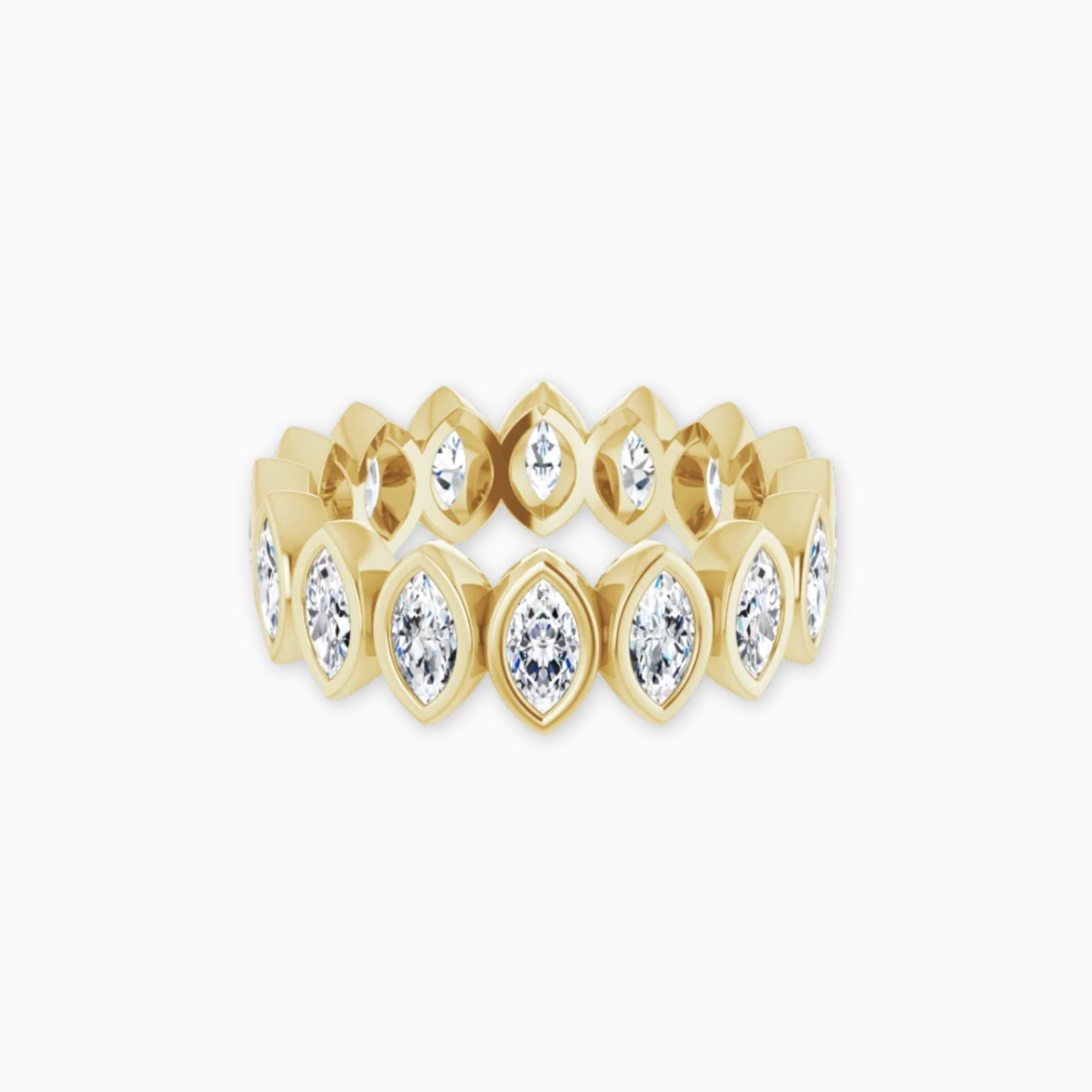 The Diadem Ring — Marquise Eternity Band