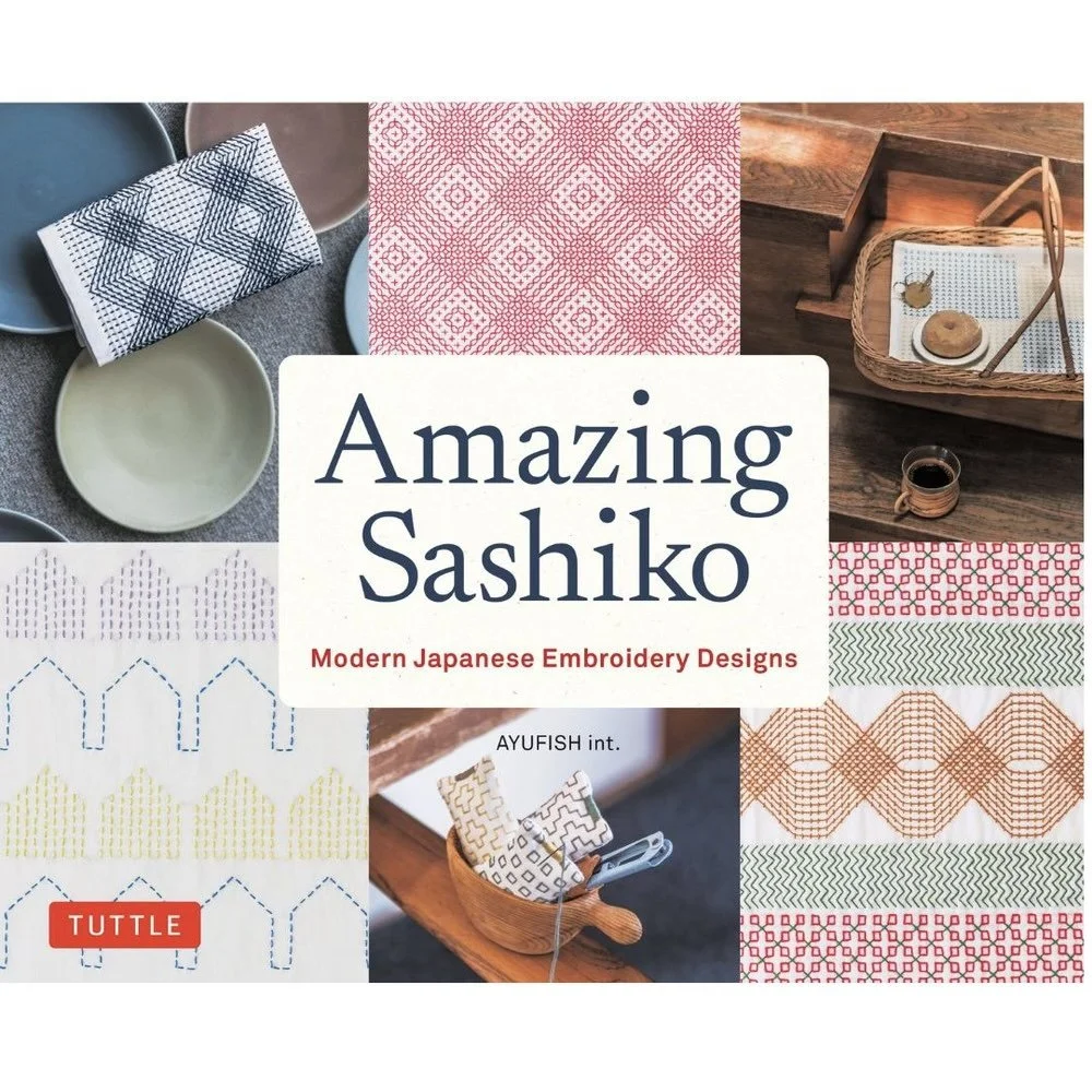 Amazing Sashiko     Modern Japanese Embroidery Designs