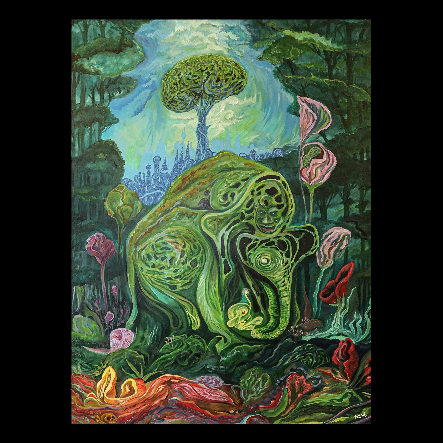 Drowsy Elephant Graden