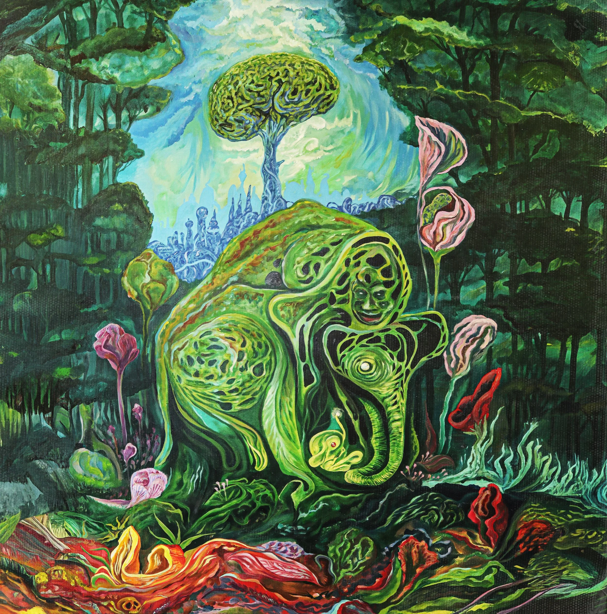 Drowsy Elephant Garden / Beneath Ivory Towers