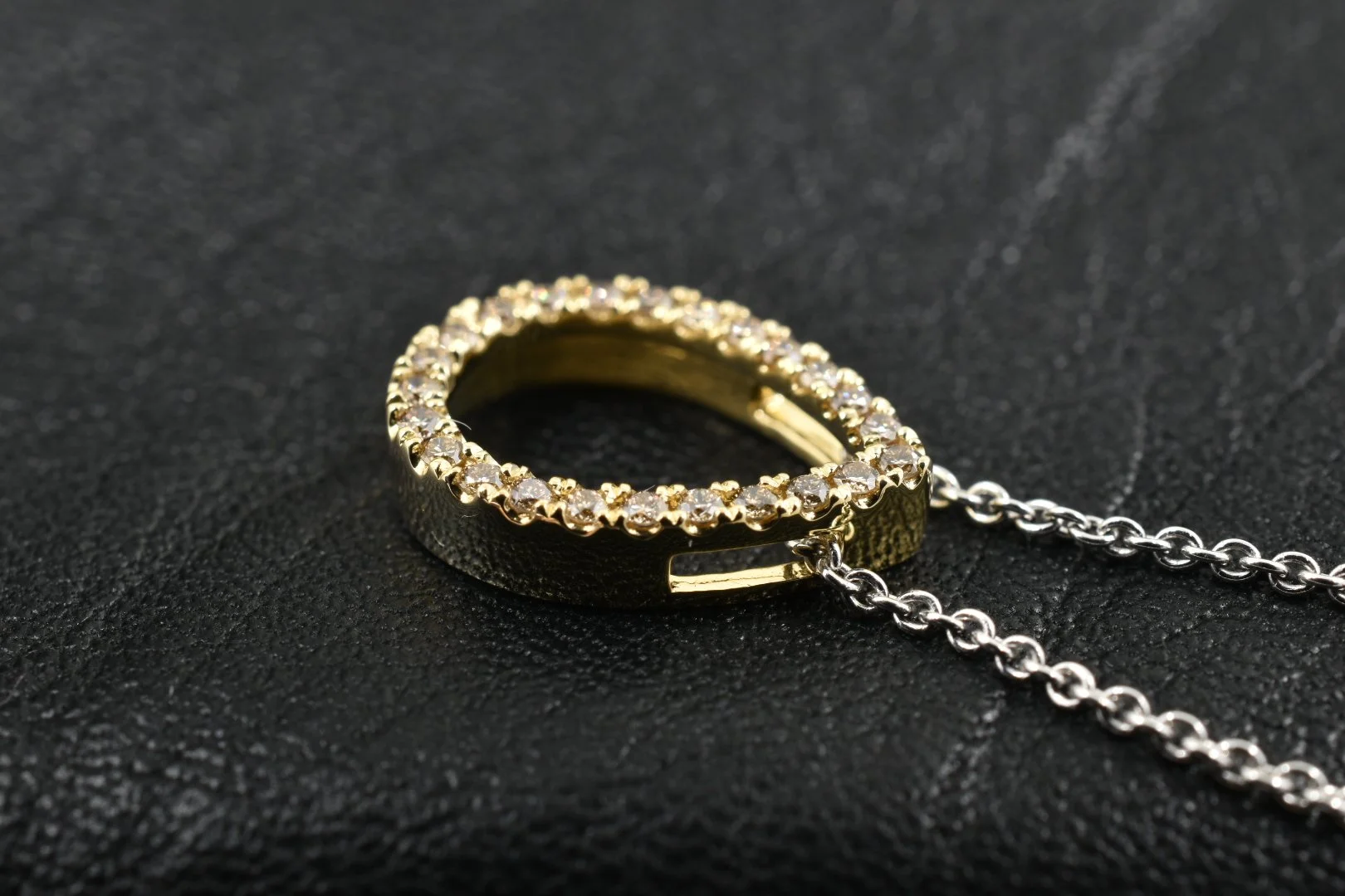 Cognac Drop necklace 2.JPG