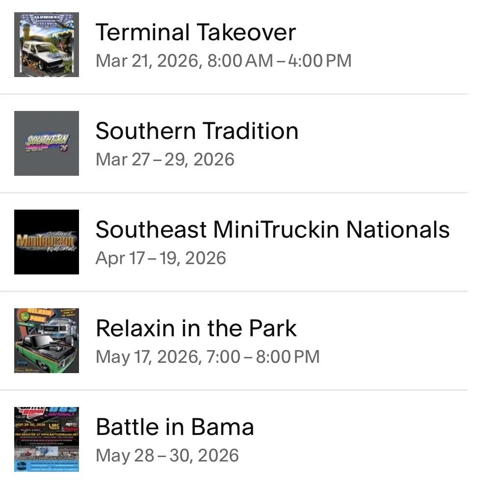 When is that truck show again? 