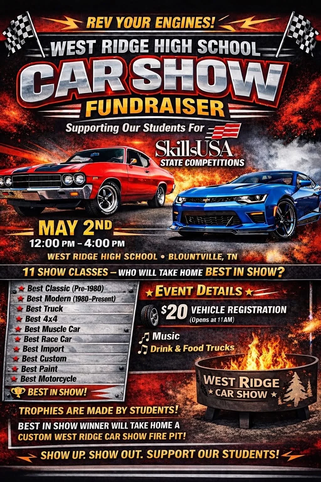 West Ridge High School Car and Truck Show