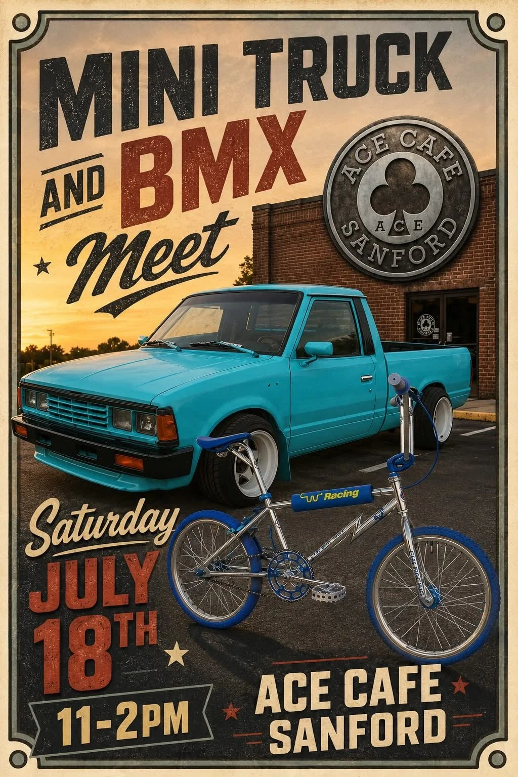 Mini truck and BMX meet