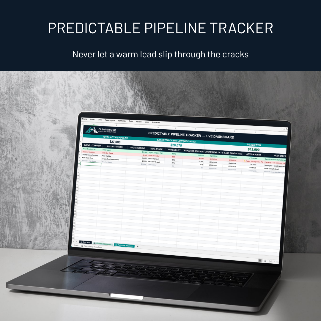 Predictable Pipeline Tracker