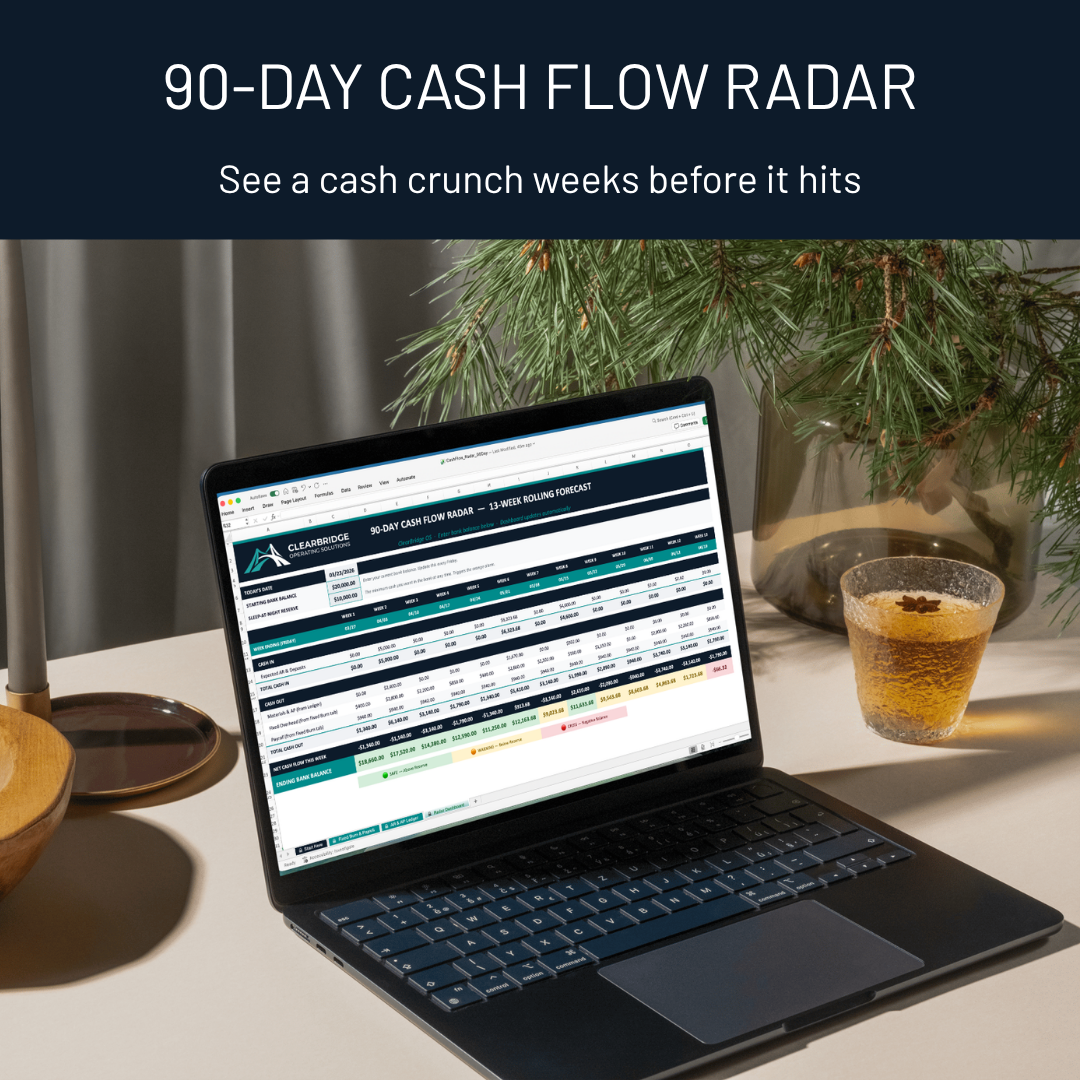 90-Day Cash Flow Radar