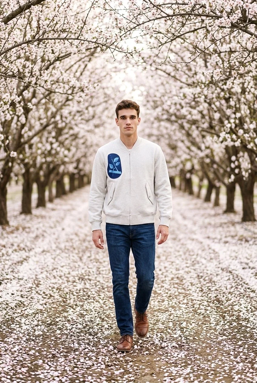 Indigo Fragment – Obi Silk Jacket