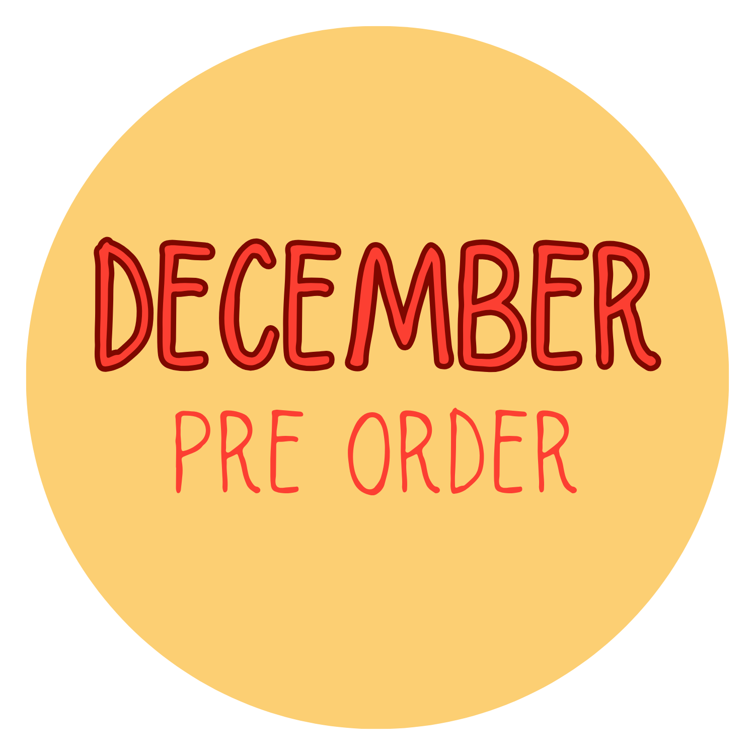 December Pre Order BERT-Day Banner