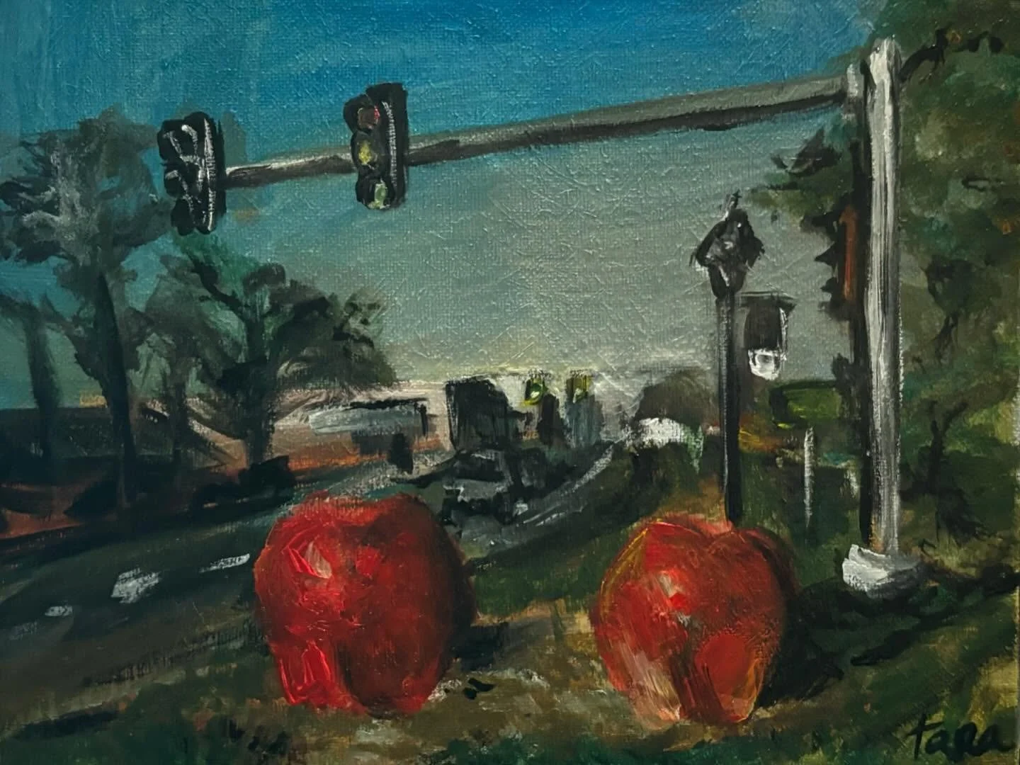 &ldquo;Webster Groves&rdquo; 
Acrylic on canvas