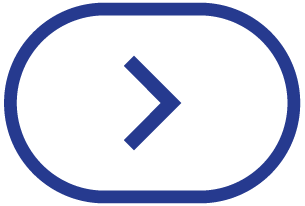 Blue arrow inside a black circle with a blue outline
