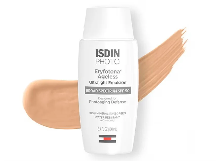 ISDIN Photo Eryfotona Ageless Ultralight Tinted Mineral SPF 50 Sunscreen