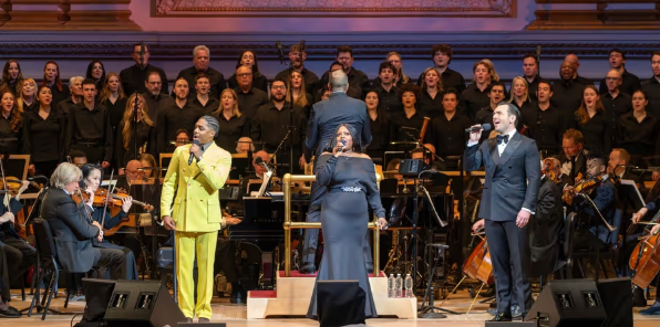 Kate sang with Essential Voices USA and The New York Pops at Carnegie Hall.