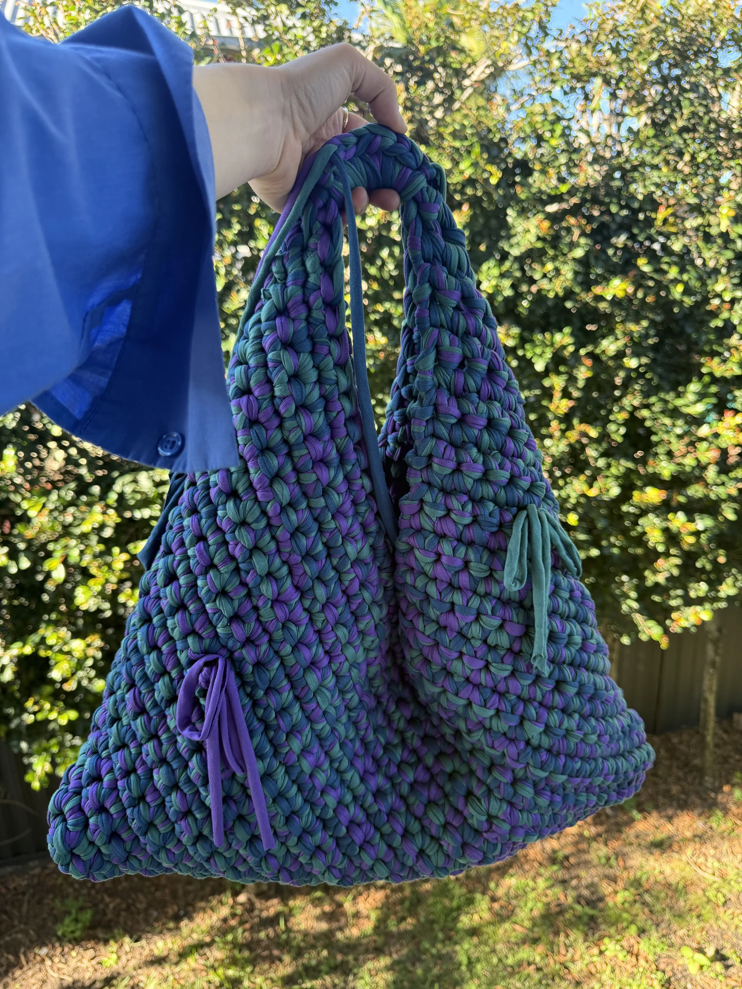First of The Collection of "Triangle Shoulder Bags"