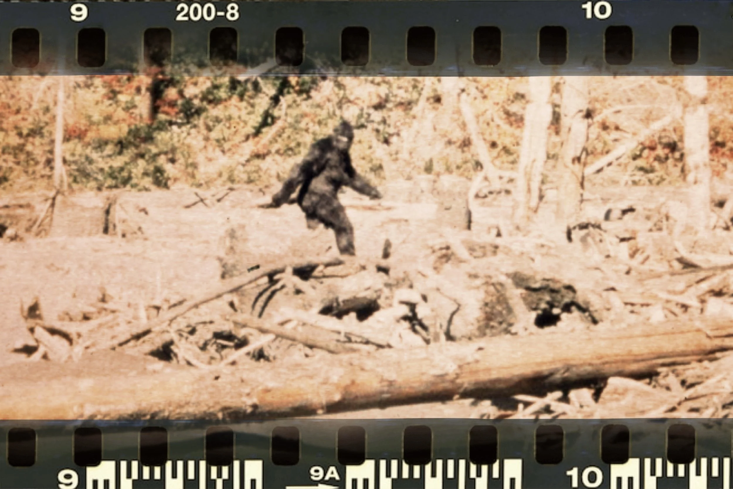 Iconic Frame 352 from the PGF Film showing Bigfoot
