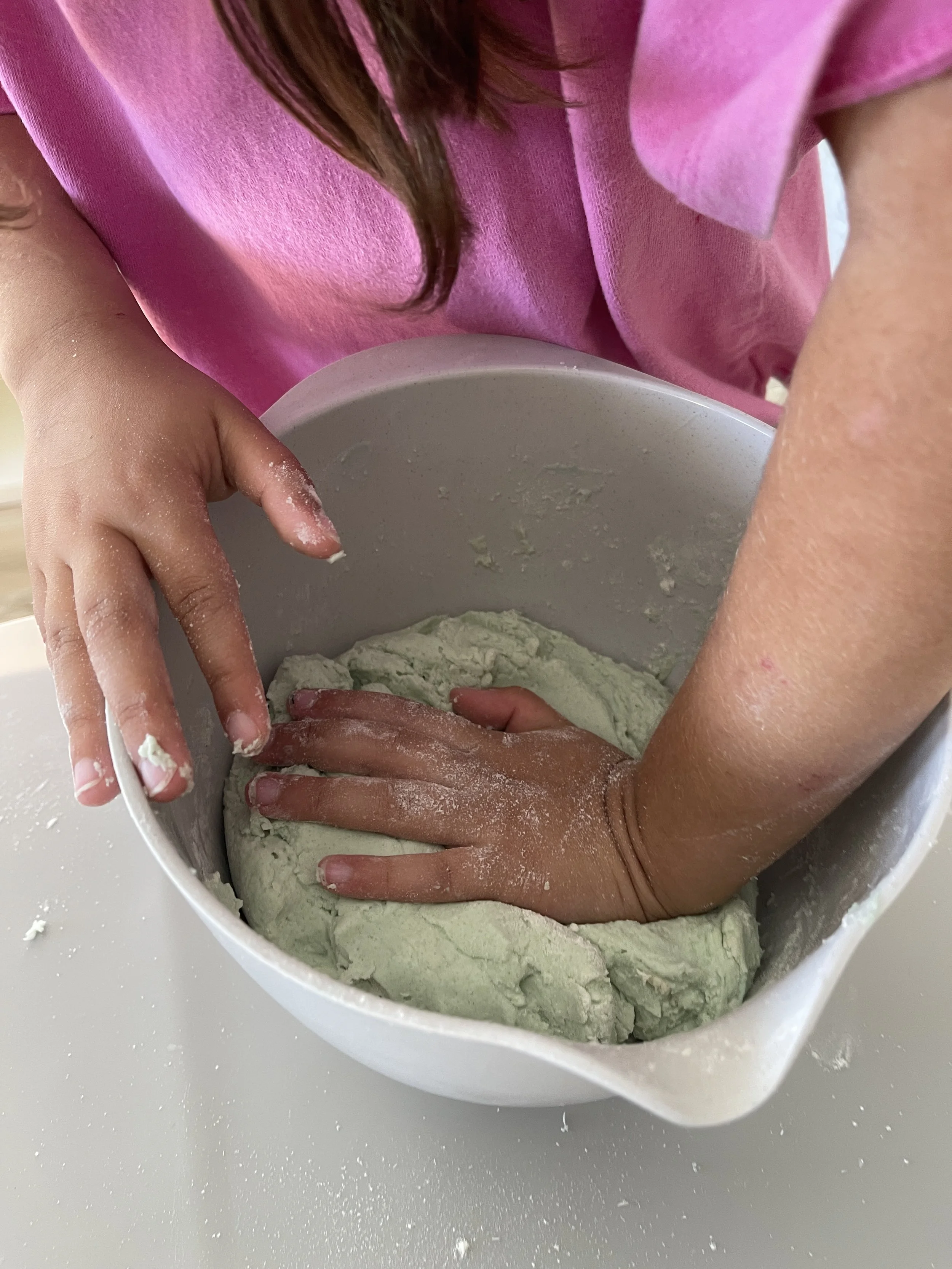 Making Play Dough With Toddlers: a Real Recipe and Activity for the Whole Family