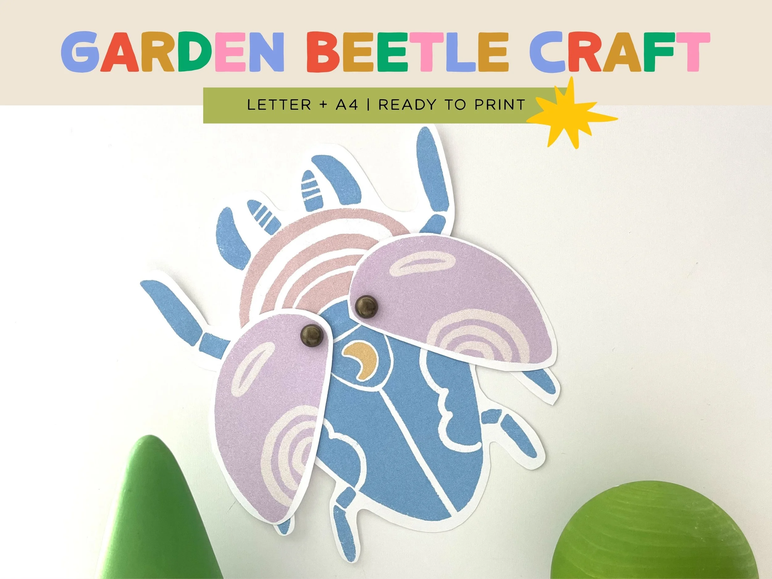 Garden Beetle Craft