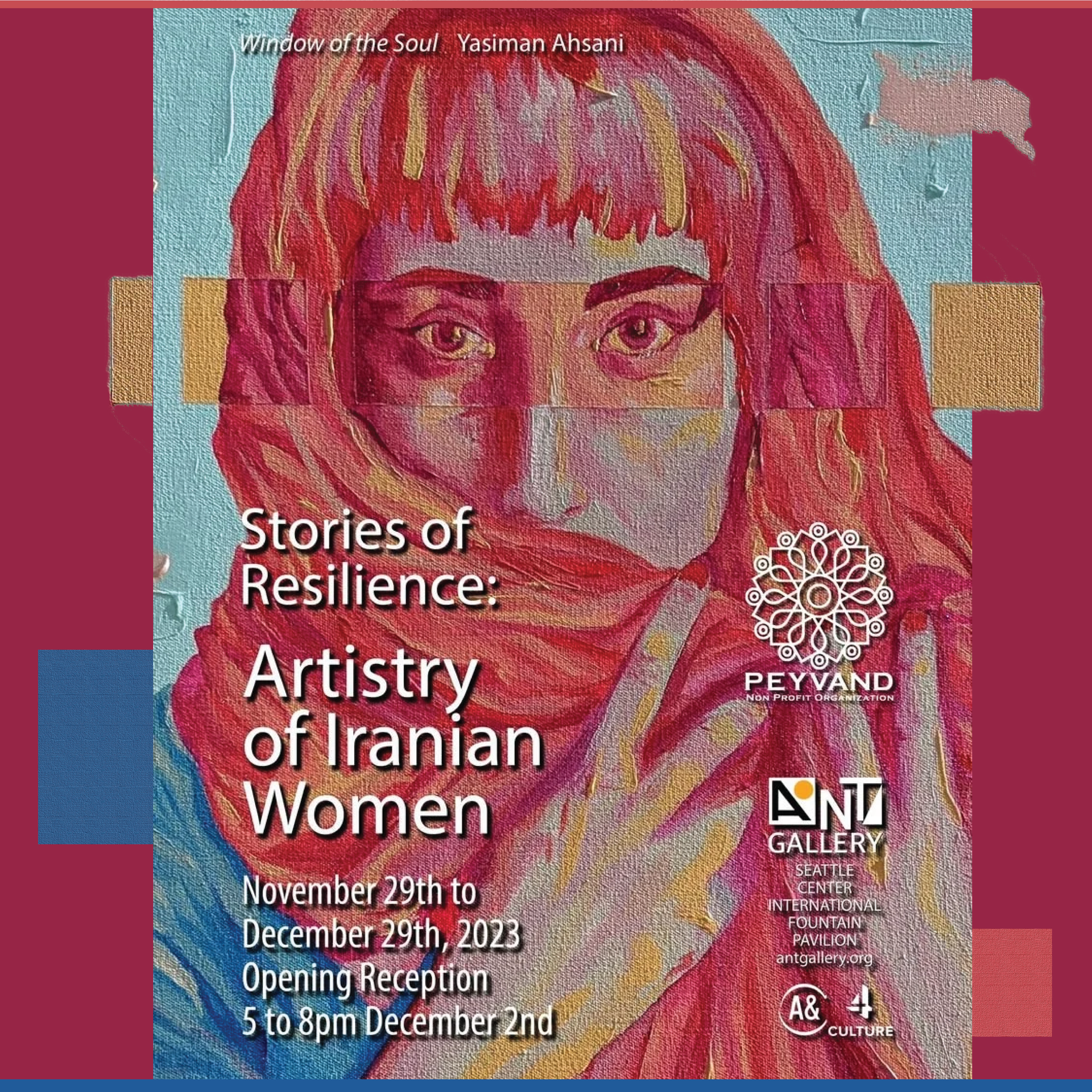 Stories of Resilience: Artistry of Iranian Women Exhibition 
