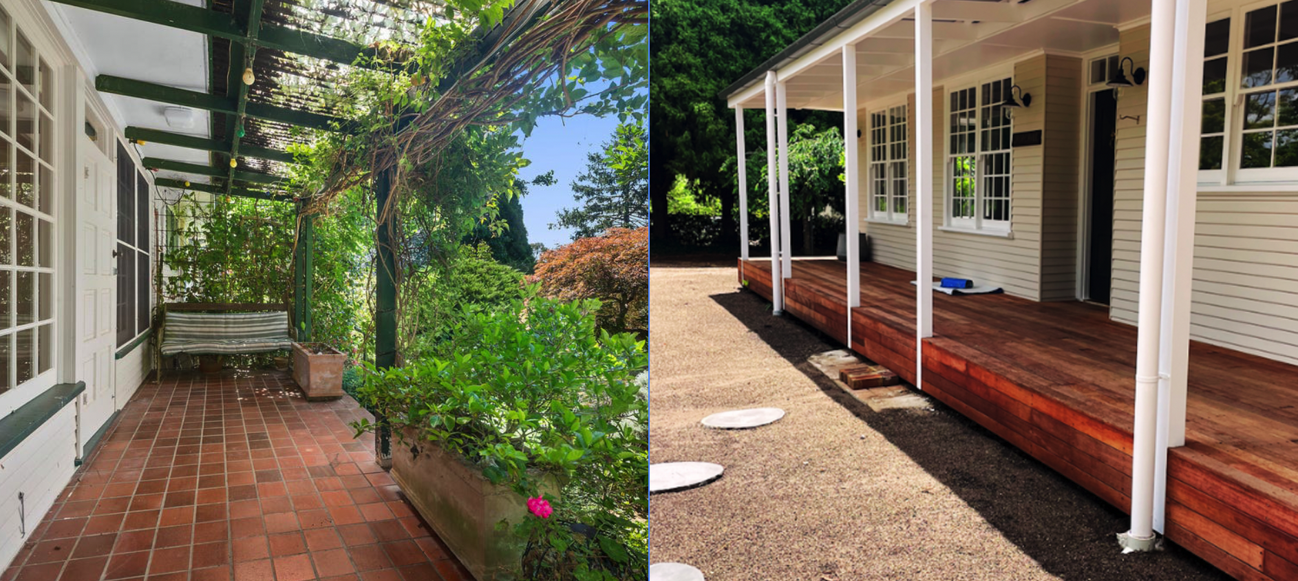 verdandah and deck project in Kew by Melbourne Decking Co