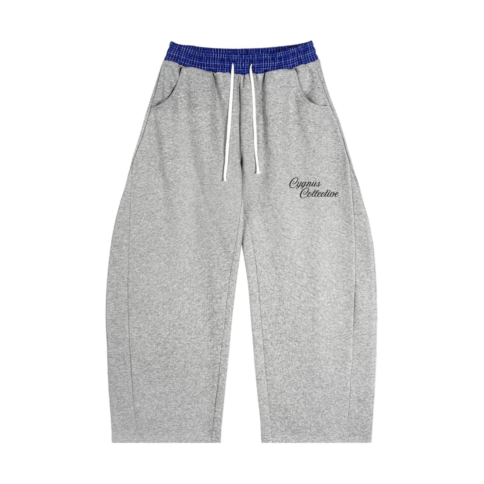 GREY BARREL SWEATPANTS