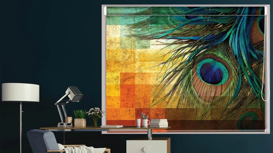 "Metallic-textured charcoal wallpaper with a subtle damask pattern in a master bedroom."