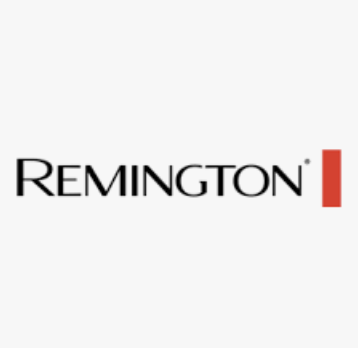 Remington logo with black text and a red vertical rectangle on the right.