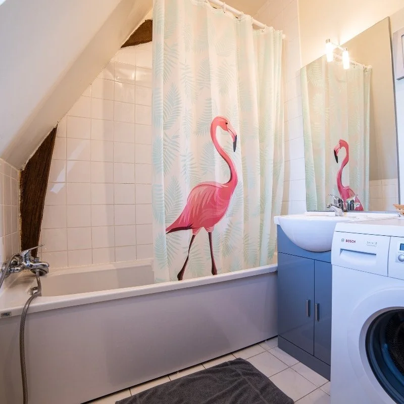 Salle de bain du Calvaloft