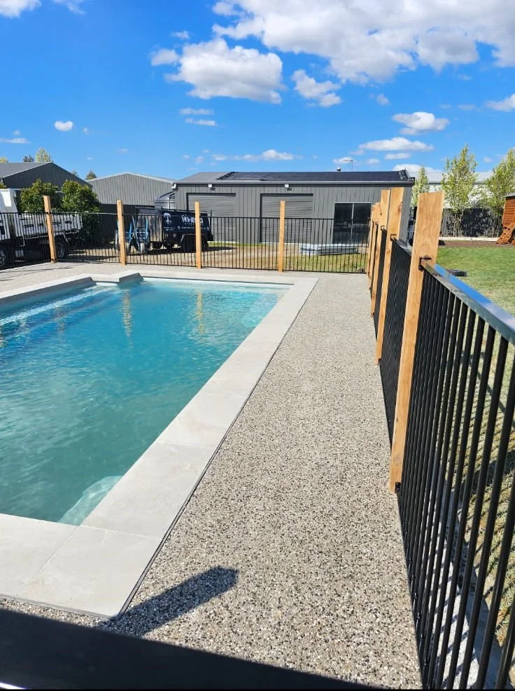Concrete services for landscaping