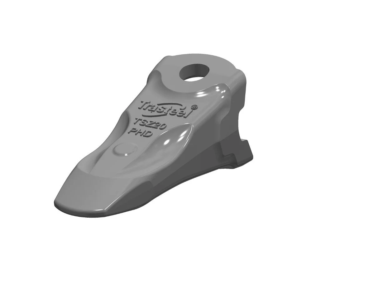 A bicycle derailleur hanger with the brand Tangei and model TS-20 PHD engraved on it.