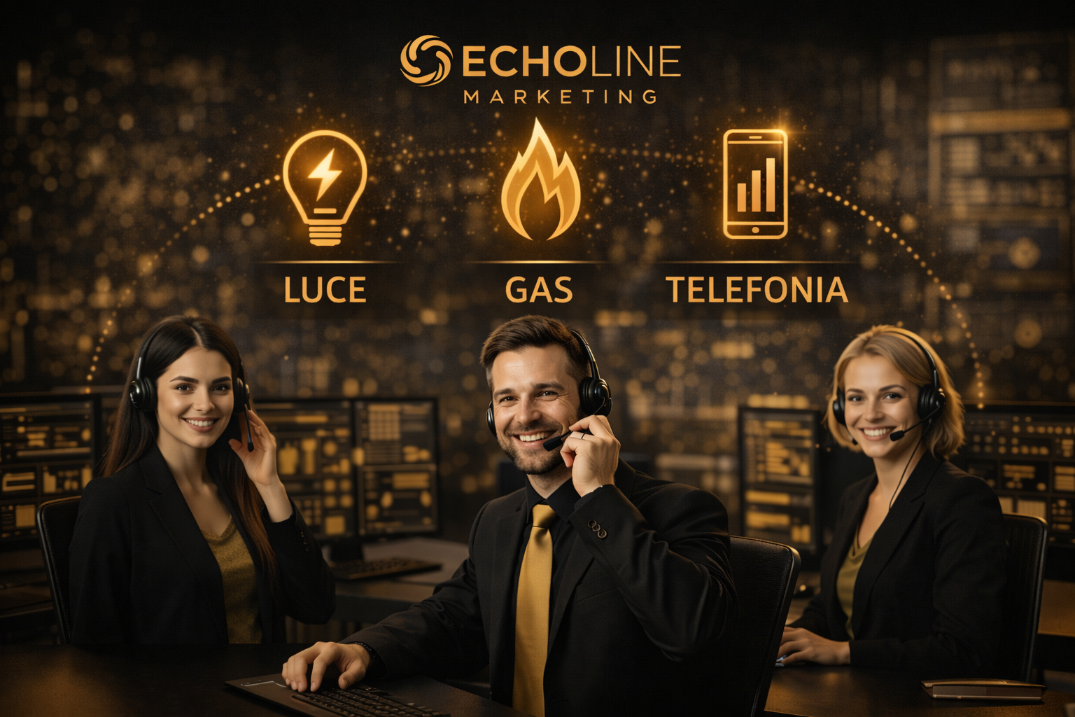 Luce, gas, telefonia
