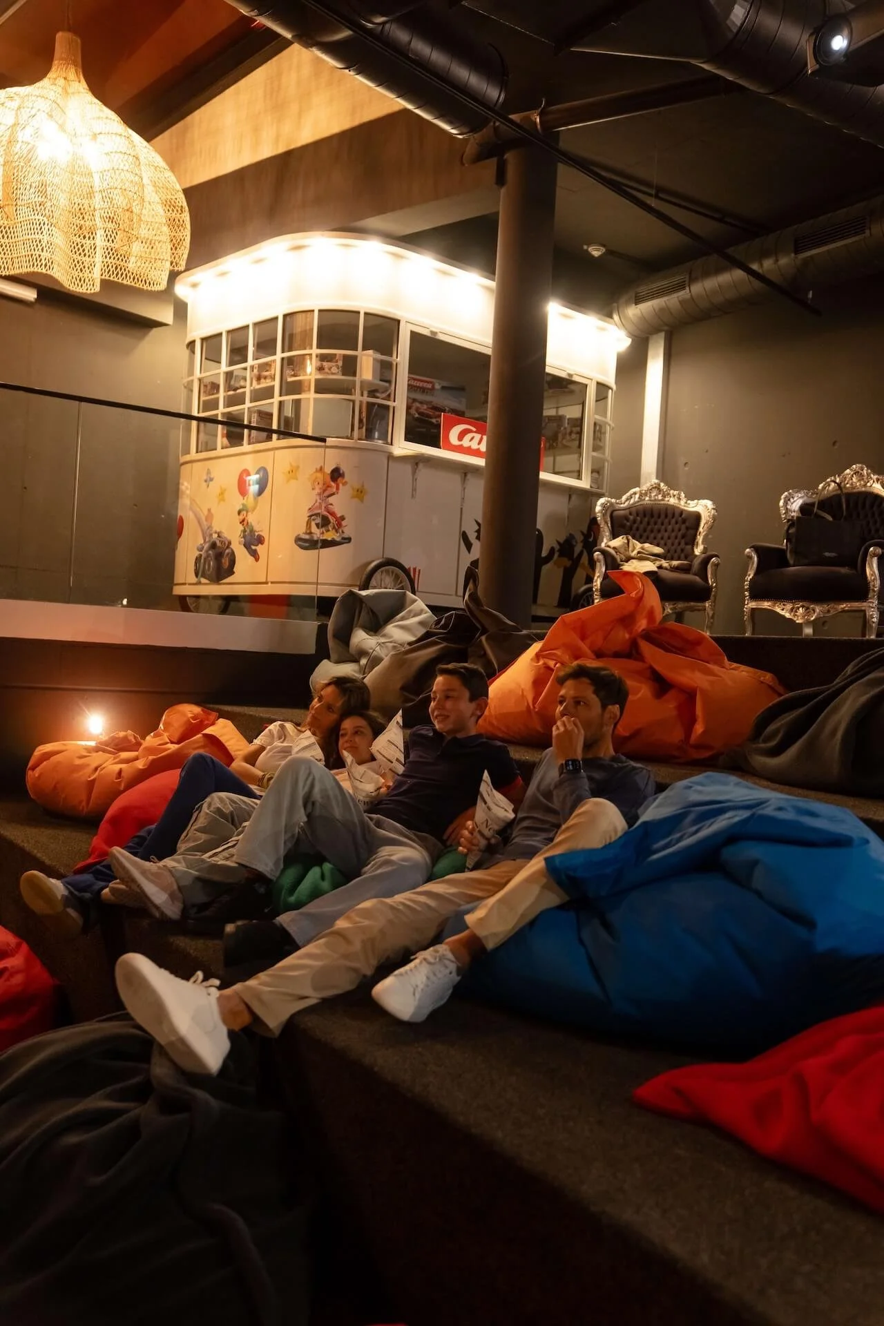 Gemütlicher Kinoabend im EdeR FriDa Familienhotel Maria Alm – Benefit für Gäste der Eder Apartments.