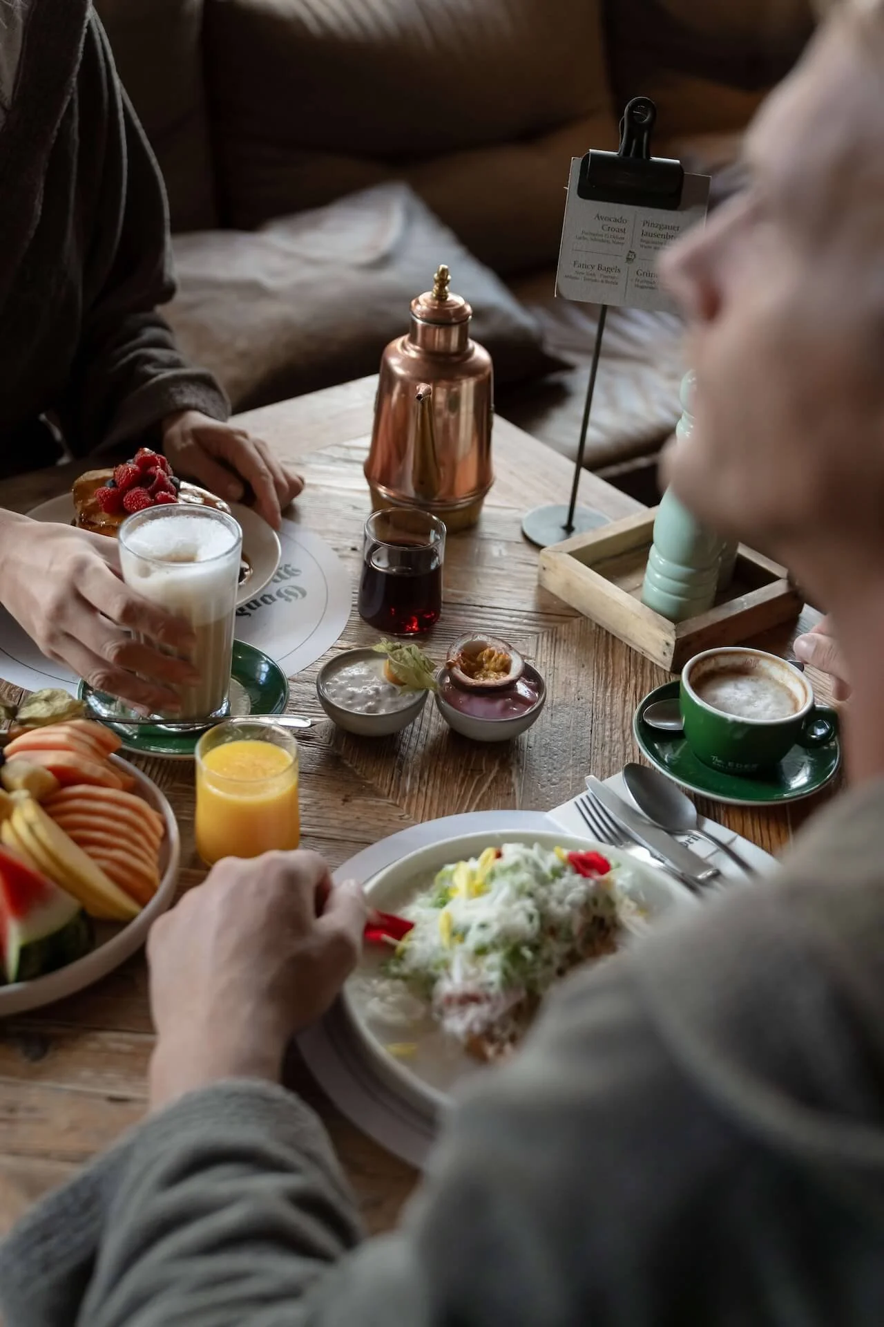 Frühstück im Hotel eder oder SEPP in Maria Alm – optional für Gäste der Eder Apartments.