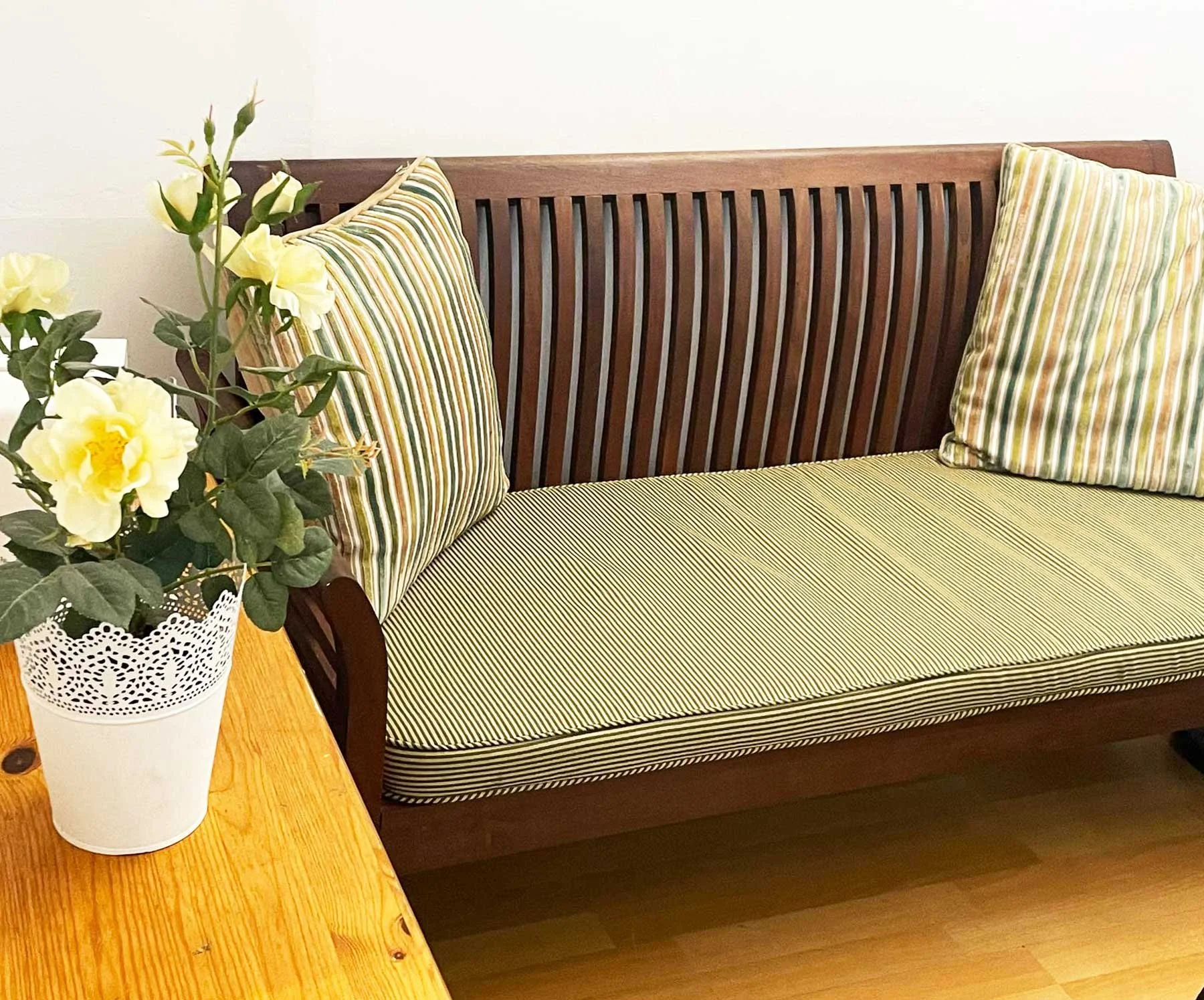 Waiting area at Integral Life Centre, Bagshot, Surrey
