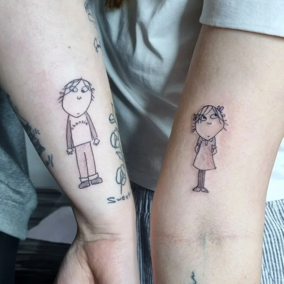 Matching Charlie and Lola Tattoo 