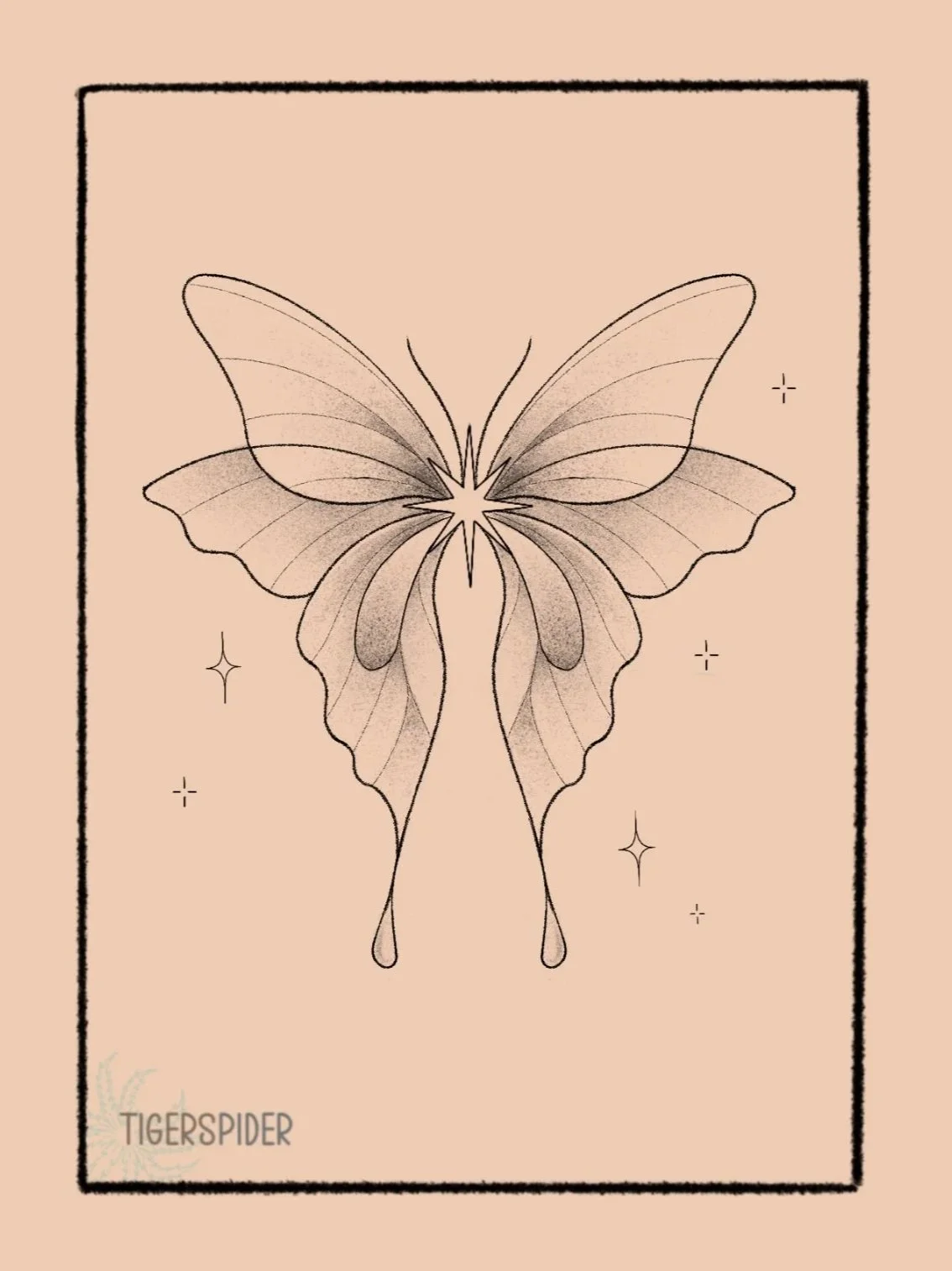 Butterfly 4 inch min 120