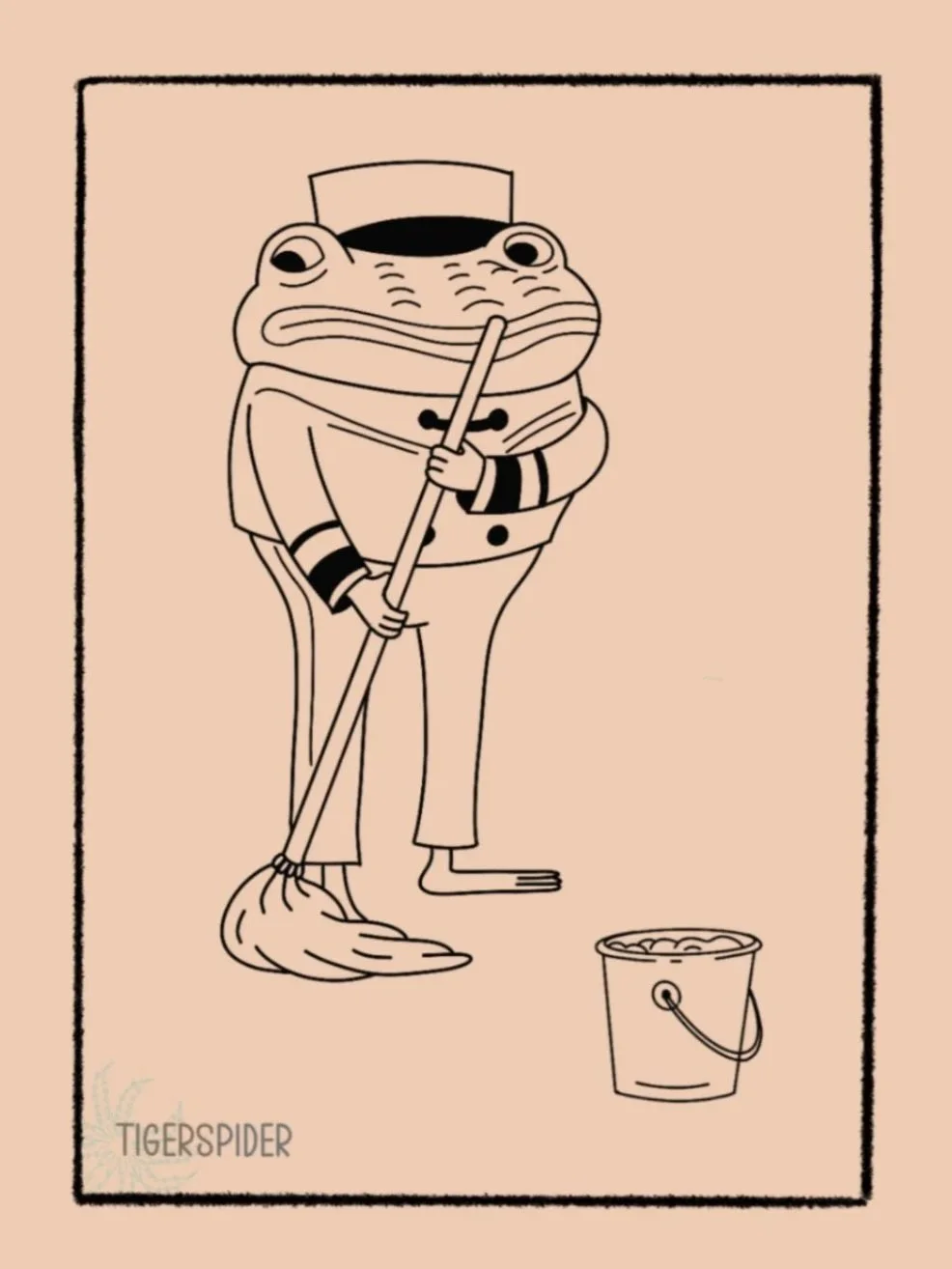 Janitor 4 inch min 100