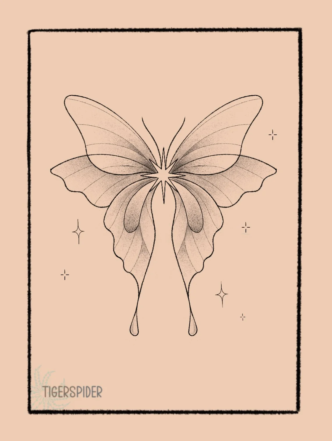 Butterfly 4 inch min 120