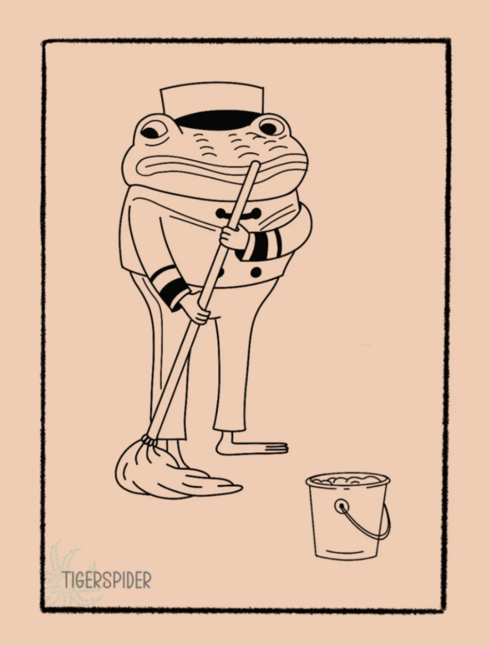 Janitor 4 inch min 100
