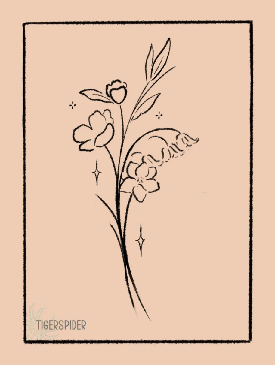 Flowers min 4 inch 80
